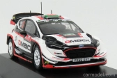 Minipartes Ford england Fiesta Wrc N 3 Winner Rally Wales 2017 E.evans - D.barritt 1:43 Biela čierna červená
