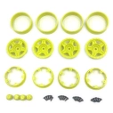 HBP240502 - Deep Star Bead Lock Wheel ( 1.2 ) Yellow