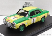 Trofeu Opel Ascona (nočná verzia) N 4 Rally Alpenfahrt 1973 W.rohrl - J.berger 1:43 Žltozelená