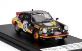 Trofeu Porsche 911 Carrera Rs Coupe (night Version) N 48 Rally Montecarlo 1976 Reiner Altenheimer - Gerd Blankenhagen 1:43 Černá Žlutá Červená