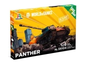 Italeri Ľahko zostaviteľný World of Tanks - Panther (1:72)
