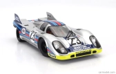 Werk83 Porsche 917k 4.9l Team Martini Racing N 23 1000km Spa 1971 Helmut Marko - Gijs Van Lennep 1:18 Stříbrná Červená Modrá Žlutá