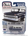 Autoworld Chevrolet Suburban 1966 1:64 Modrá Bílá