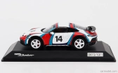Spark-model Porsche 911 992 Dakar Coupe N 14 Martini Racing Livery 2023 1:43 Biela červená modrá