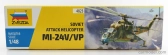 Zvezda Helicopter Mi-24b Soviet Attak 2009 1:48 /