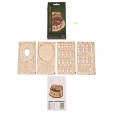 Ugears 3D drevené mechanické puzzle Rímske koloseum