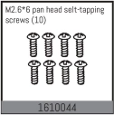 M2.6*6 pan head selt-tapping screws (10)