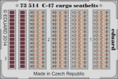 Ed73514 LEPT C-47 nákladné bezpečnostné pásy