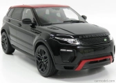Kyosho Land rover Range Evoque 4-door Hse Dynamic Lux 2014 1:18 Santorini Černá S Červenou