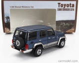 Bm-creations Toyota Land Cruiser Lc76 2014 1:64 Modrá Stříbrná