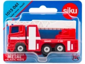 SIKU Blister - hasičské auto s výsuvným rebríkom (česká verzia) 1:50