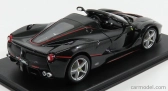 Edicola Ferrari Laferrari Aperta Spider 2016 - Con Vetrina - S vitrínou 1:24 Black Met