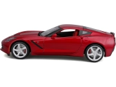 Maisto Corvette Stingray 2014 1:18 červená metalíza