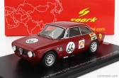 Spark-model Alfa romeo Giulia Gta Team Hong Kong N 66 Singapore Gp 1967 Albert Poon 1:43 Červená
