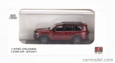Lcd-model Toyota Land Cruiser Lc300-gr Sport 2022 1:64 Red