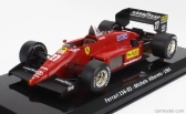Edicola Ferrari F1 156-85 N 27 Sezóna 1985 Michele Alboreto - Con Vetrina - S vitrínou 1:24 červená čierna