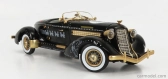 Autoworld Auburn 851 Speedster Open 1935 With Mr. Monopoly Figure 1:18 Černé Zlato