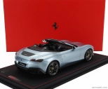 Bbr-models Ferrari Roma Spider Open 2020 - Con Vetrina - With Showcase 1:18 Grigio Alloy - Šedá