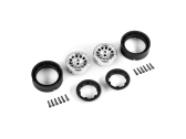 Traxxas disk 1.0" Method 105 beadlock polomatný chróm (2)