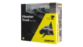 RC Monster Truck kovový 1:64 RTR LED Tempomat 2,4GHz šedý