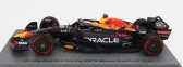 Spark-model Red bull F1  Rb18 Team Oracle Red Bull Racing N 1 Winner Dutch Gp World Champion 2022 - 30th Victory Max Verstappen 1:43 Matná Modrá Žlutá Červená