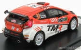 Minipartes Ford england Fiesta R5 N 31 Rally Montecarlo 2019 T.katsuta - D.barrit 1:43 Oranžová Bílá