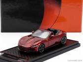 Bbr-models Ferrari Roma Spider Open 2020 1:43 Rosso Magma - Red Met