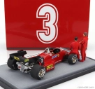 Brumm prom Ferrari F1 126c4 N 0 Presentazione Fiorano Season 1984 With Michele Alboreto And Rene Arnoux Driver Figures 1:43 Červená Černá