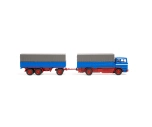RC nákladné vozidlo MB 1620 s plachtou a prívesom 1:87 RTR
