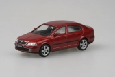 Abrex Škoda Octavia II (2004) 1:43 – červená flamenco metalíza