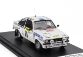 Trofeu Ford england Escort Mkii N 39 Rally Montecarlo 1980 Nicolas Koob - Win Jacoby 1:43 Bílá
