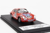 Trofeu Porsche 911 Coupe N 43 24h Le Mans 1971 Jean Pierre Bodin - Gilbert Courthiade 1:43 Red