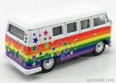 Corgi Volkswagen T1 Minibus Camper Van 1961 - Peace & Love 1:43 Rôzne