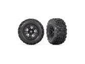 ROZBALENÉ – Traxxas koleso 2,8", čierny ráfik, pneumatika Sledgehammer (zadná) (2)