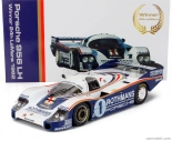 Werk83 Porsche 956lh 2.6l F6 Twin Turbo Team Rothmans Porsche System N 1 Víťaz 24h Le Mans 1982 Jacky Ickx - Derek Bell 1:18 bielo modrá