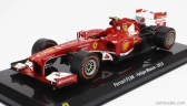Edicola Ferrari F1  F138 N 4 Season 2013 Felipe Massa - Con Vetrina - With Showcase 1:24 F-1 Červená S Bílou