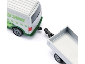 SIKU Super – Volkswagen T6 so záhradným traktorom 1:50