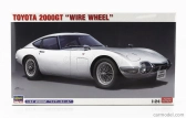 Hasegawa Toyota 2000gt Coupe Wire Wheels 1967 1:24 /