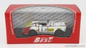 Najlepší model Porsche 908/02k Flunder N 1 1000km Nurburgring 1970 G.larrousse - H.marko 1:43 Biela červená žltá