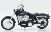 Maisto Harley Davidson Fxdbi Dyna Street Bob 2006 1:12 modro-čierna