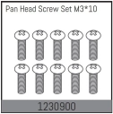 1230900 - M3*10 Pan Head Screw Set (10)