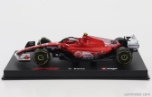 Bburago Ferrari F1 Sf-23 Team Scuderia Ferrari N 55 Las Vegas Usa Gp 2023 Carlos Sainz – With Pilot And Showcase 1:43 červená biela čierna