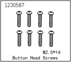 Button Head Screw M2.5*14 (8)