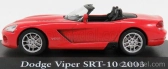 Edicola Dodge Viper Srt-10 Spider 2003 1:43 červená