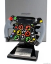 Minichamps Accessories Steering Wheel - Volante F1  Mercedes Gp Mgpw03 Petronas Season 2012 Michael Schumacher 1:2 Černá Stříbrná