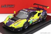 Looksmart Ferrari 488 Gte Evo 3.9l Turbo V8 Team Riley Motortsport N 74 24h Le Mans 2022 F.fraga - S.bird - S.van Gisbergen 1:43 Žltofialová