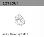 1232064 - Motor Pinion 15T M0.8