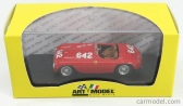 Art-model Ferrari 166mm Barchetta Ch.0010 N 642 Mille Miglia 1949 Taruffi - Nicolini 1:43 Red