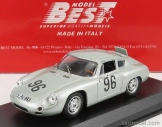 Best-model Porsche 356 Carrera Abarth N 96 Targa Florio 1961 Linge - Von Hanstein 1:43 Silver