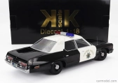 Dodge Monaco California Highway Patrol 1974 1:18 čierna biela